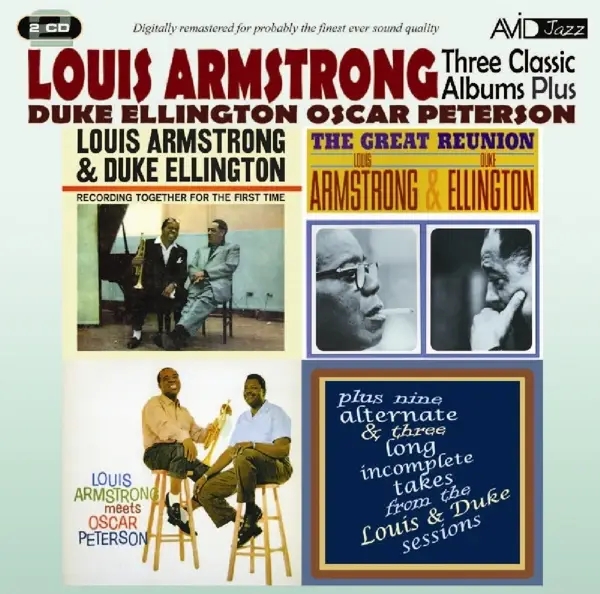 Album artwork for Three Classic Albums Plus by Louis Armstrong
