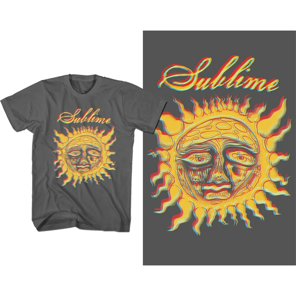 Album artwork for Unisex T-Shirt Yellow Sun by Sublime
