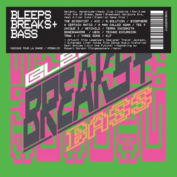 Album artwork for Bleeps,Breaks+Bass by Various