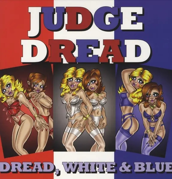 Album artwork for Dread White & Blue by Judge Dread