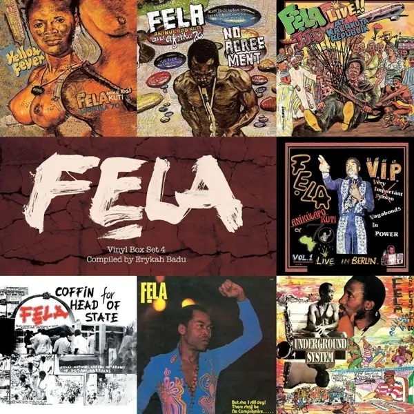 Album artwork for Box Set No4 Curated By Erykah Badu by Fela Kuti