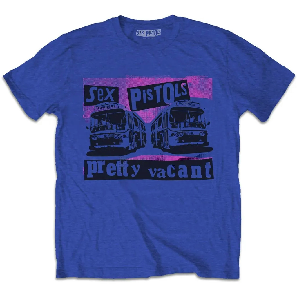 Album artwork for Unisex T-Shirt Pretty Vacant Coaches by Sex Pistols