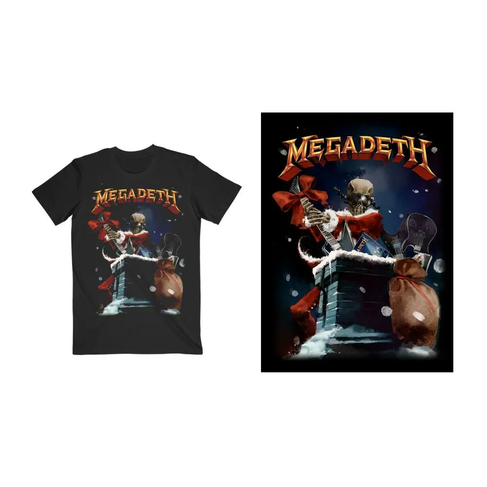 Album artwork for Unisex T-Shirt Santa Vic Chimney by Megadeth