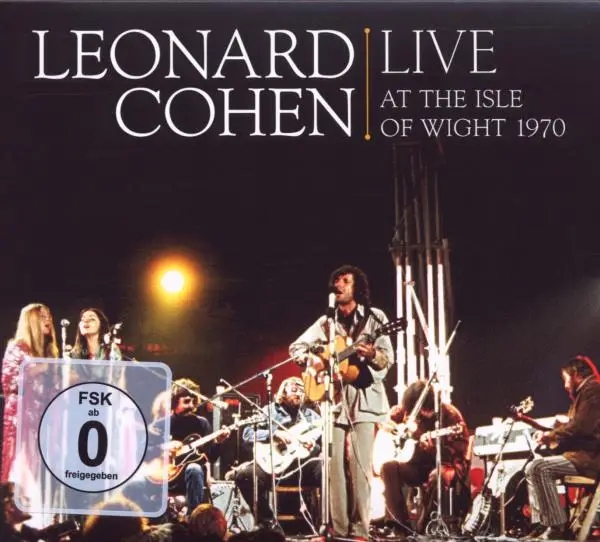 Album artwork for Leonard Cohen Live at the Isle of Wight 1970 by Leonard Cohen