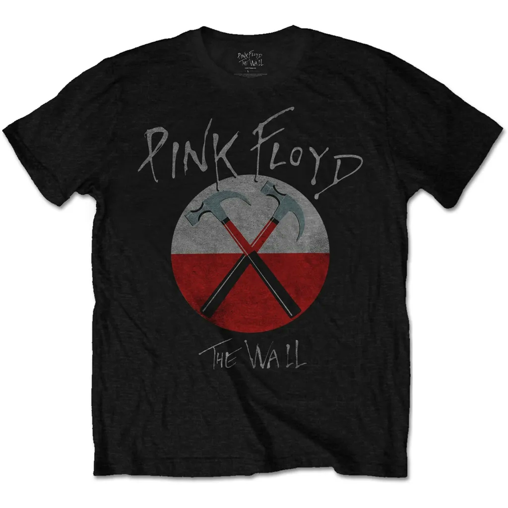 Album artwork for Unisex T-Shirt The Wall Hammers Logo by Pink Floyd