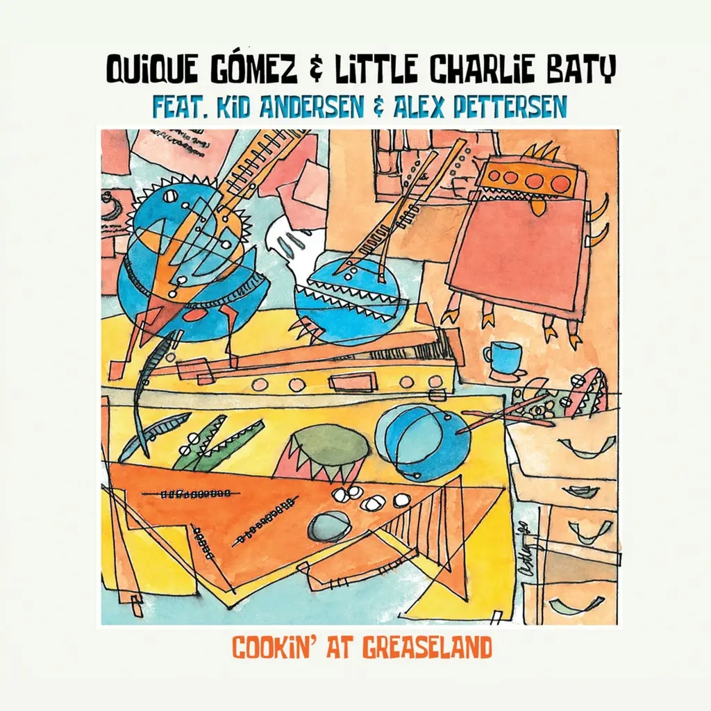 Album artwork for Cooking At Greaseland by Quique Gomez