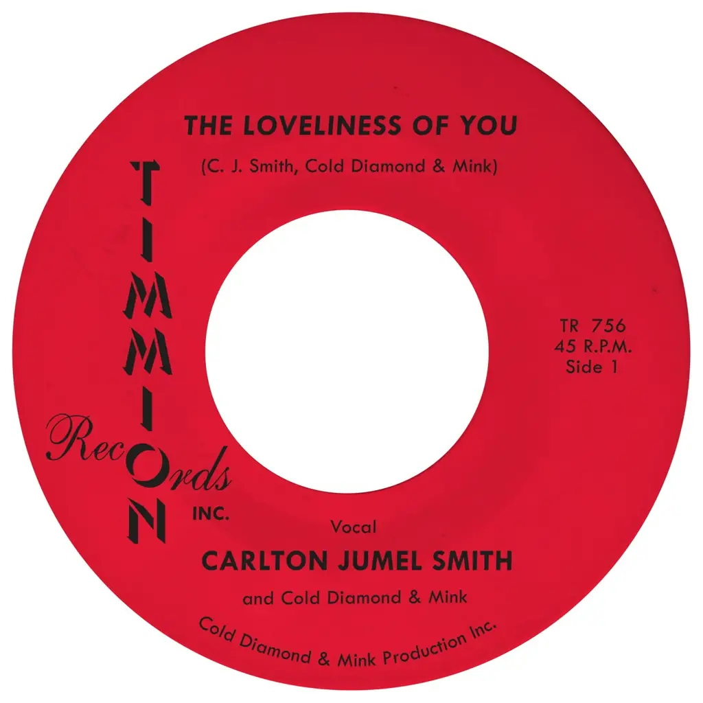 Album artwork for The Loveliness Of You by Carlton Jumel Smith, Cold Diamond And Mink