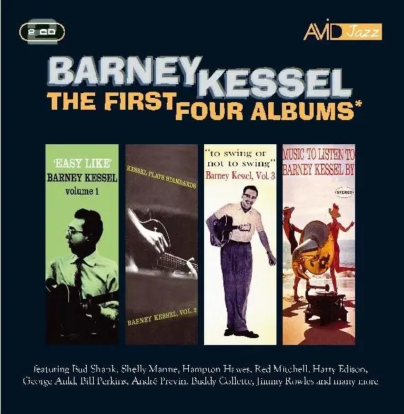 Album artwork for First 4 Albums by Barney Kessel