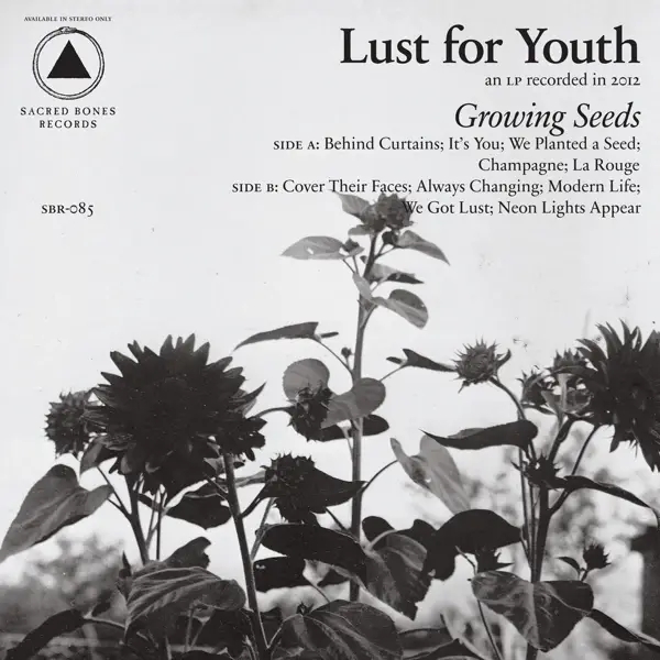 Album artwork for Growing Seeds by Lust For Youth