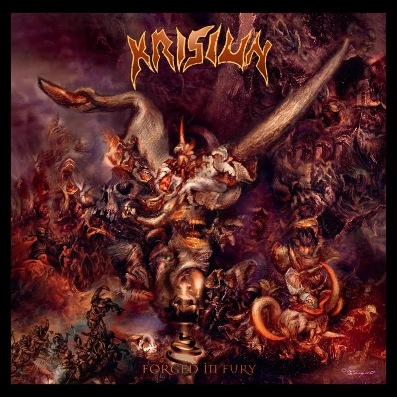 Album artwork for Forged in Fury by Krisiun