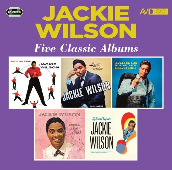 Album artwork for Five Classic Albums by Jackie Wilson