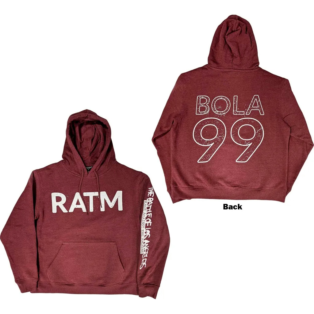Album artwork for Unisex Pullover Hoodie Battle 99. Back Print by Rage Against The Machine