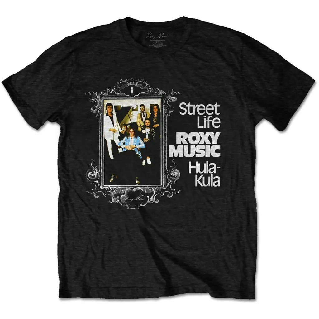 Album artwork for Unisex T-Shirt Street Life Hula-Kula by Roxy Music