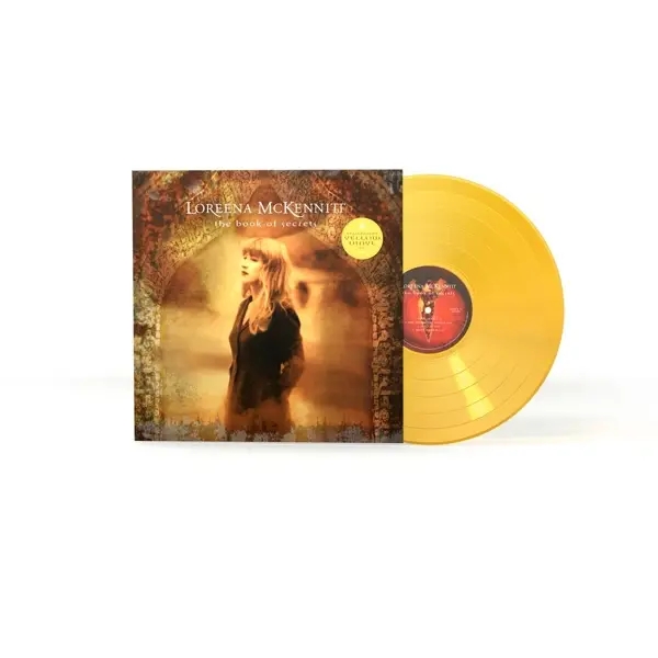 Album artwork for The Book Of Secrets-Transparent Yellow Vinyl by Loreena McKennitt