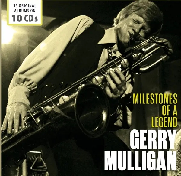 Album artwork for Milestones Of A Legend by Gerry Mulligan