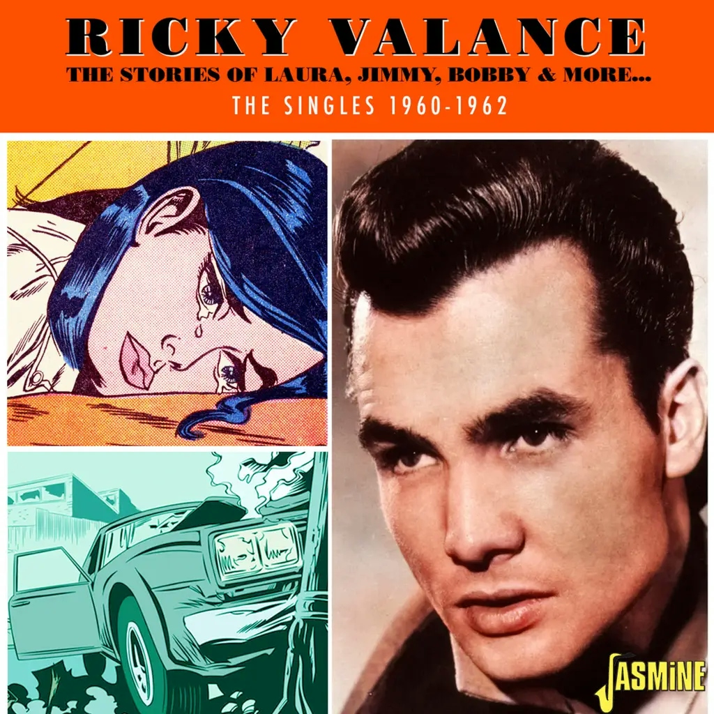 Album artwork for The Stories Of Laura, Jimmy, Bobby & More - The Singles 1960-1962 by Ricky Valance