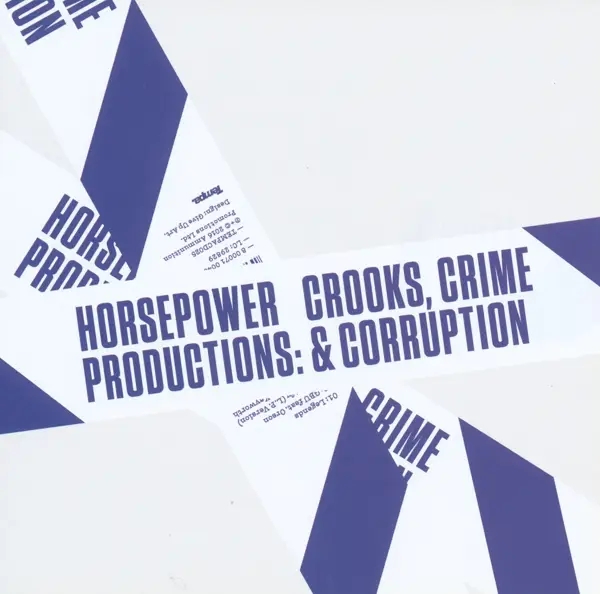 Album artwork for Crooks,Crime & Corruption by Horsepower Productions