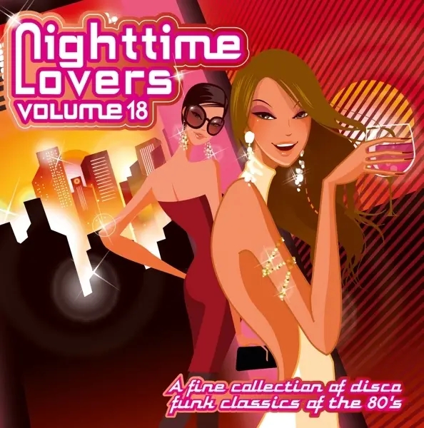 Album artwork for Nighttime Lovers 18 by Various