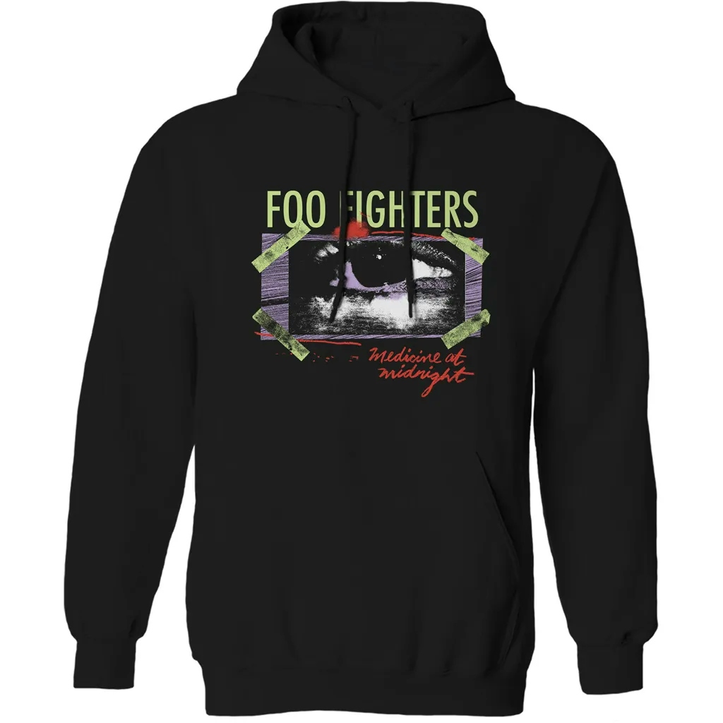 Album artwork for Unisex Pullover Hoodie Medicine At Midnight Taped by Foo Fighters