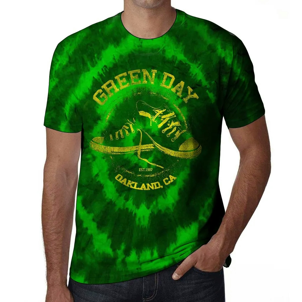 Album artwork for Unisex T-Shirt All Stars Dip Dye, Dye Wash by Green Day