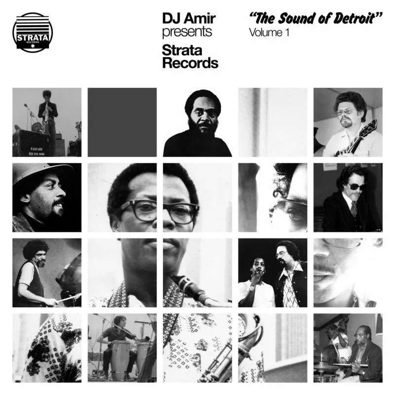 Album artwork for DJ Amir presents 'Strata Records-The Sound of Detroit' Volume 1 by Various Artists