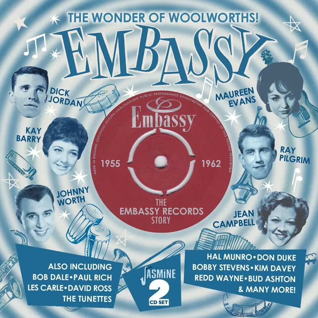 Album artwork for The Wonder of Woolworths! The Embassy Records Story 1955-1962 by Various