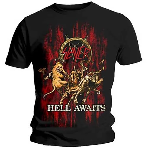 Album artwork for Unisex T-Shirt Hell Awaits by Slayer