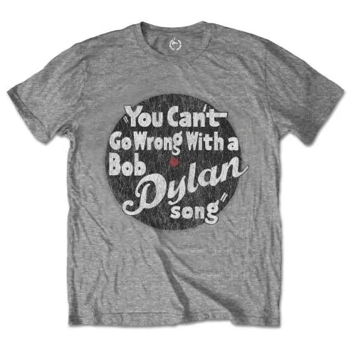 Album artwork for Unisex T-Shirt You can't go wrong by Bob Dylan