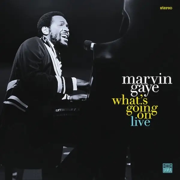 Album artwork for What's Going On Live by Marvin Gaye
