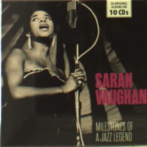 Album artwork for Milestones Of A Jazz Legend by Sarah Vaughan