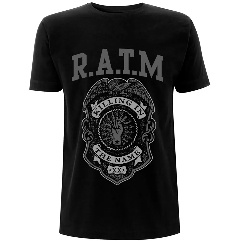 Album artwork for Unisex T-Shirt Grey Police Badge by Rage Against The Machine