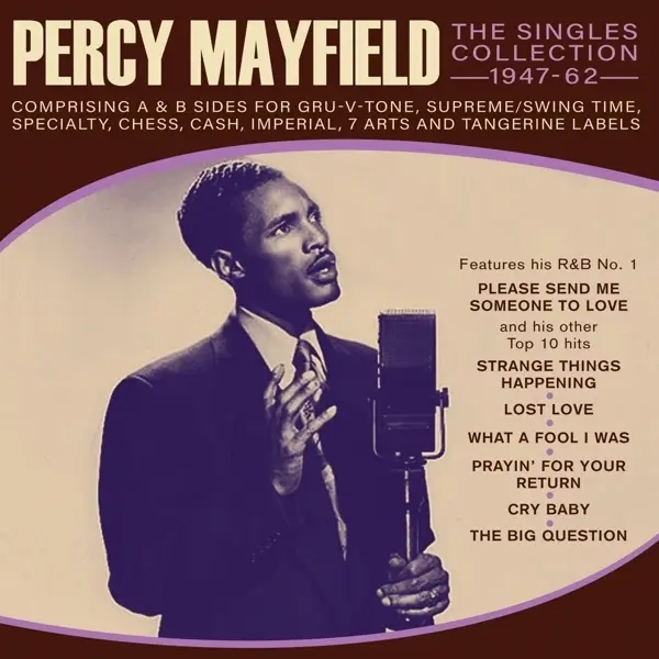Album artwork for Singles Collection 1947-62 by Percy Mayfield