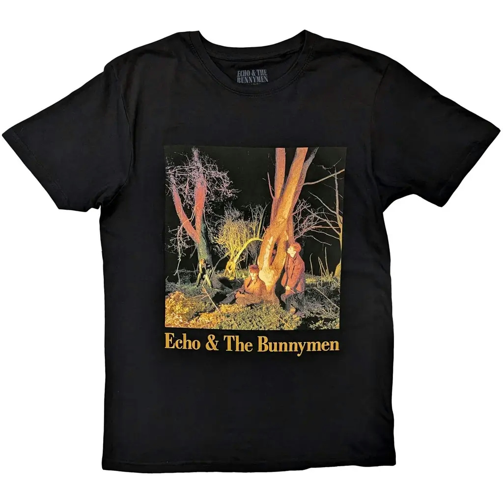 Album artwork for Echo & The Bunnymen Unisex T-Shirt: Crocodiles  Crocodiles Short Sleeves by Echo & The Bunnymen
