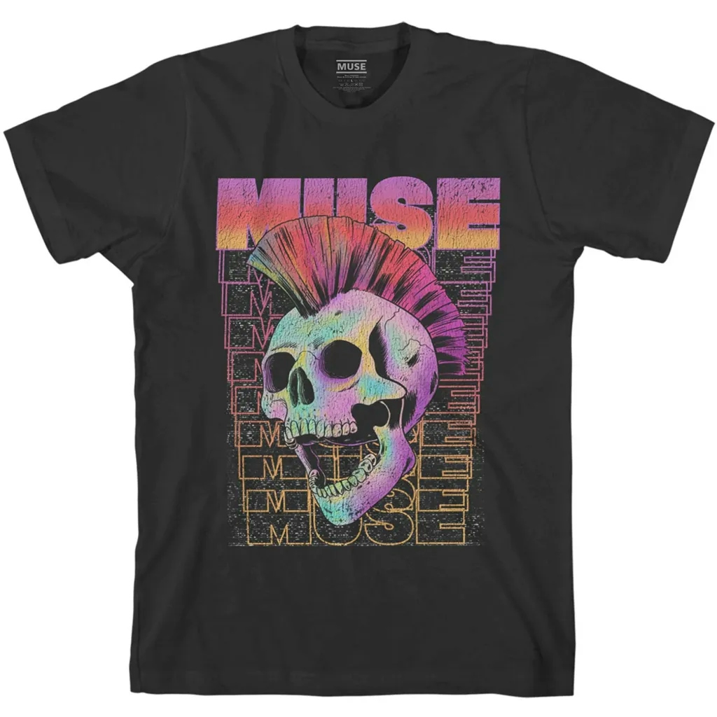 Album artwork for Unisex T-Shirt Mowhawk Skull by Muse
