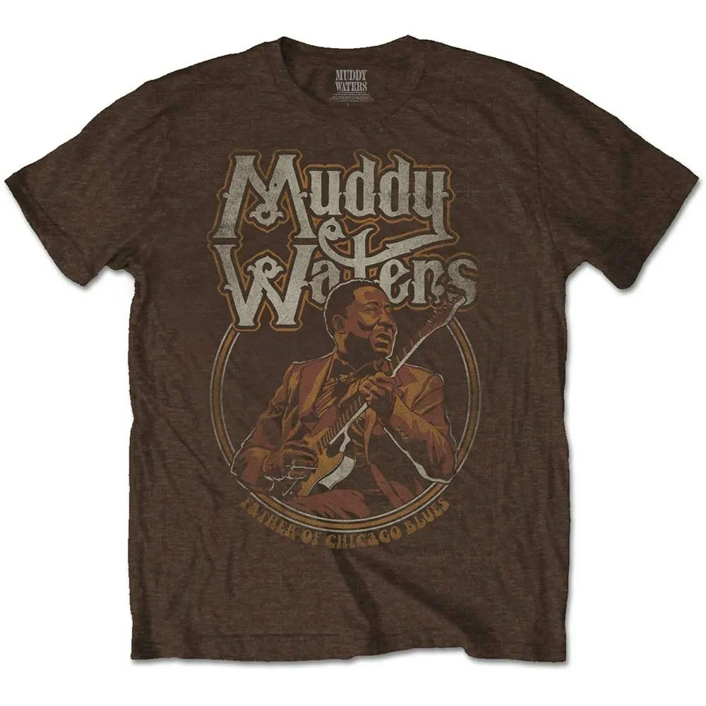 Album artwork for Unisex T-Shirt Father of Chicago Blues by Muddy Waters