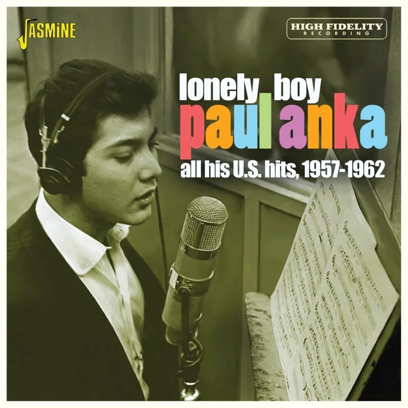Album artwork for Lonely Boy - All His U.S. Hits 1957-1962 by Paul Anka