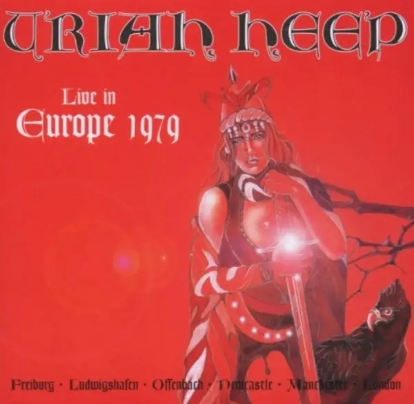 Album artwork for Live in Europe 1979 by Uriah Heep