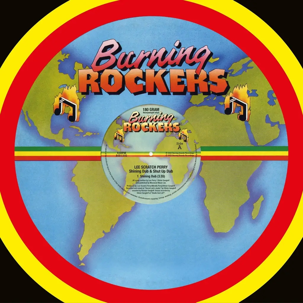 Album artwork for Burning Rockers by Lee Scratch Perry