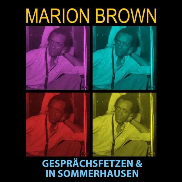 Album artwork for Gesprächsfetzen & In Sommerhausen by Marion Brown