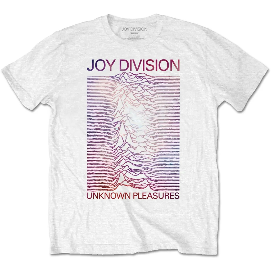 Album artwork for Unisex T-Shirt Space - Unknown Pleasures Gradient by Joy Division
