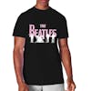Album artwork for Unisex Hi-Build T-Shirt Band Silhouettes Hi-Build, Puff Print by The Beatles
