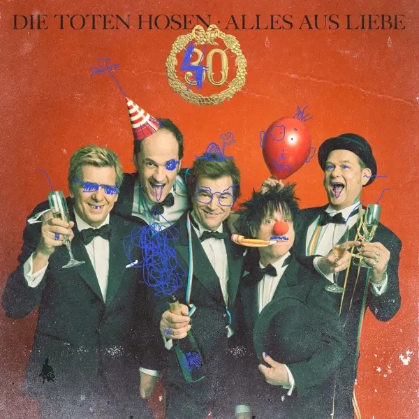 Album artwork for Alles aus Liebe:40 Jahre Die Toten Hosen by Die Toten Hosen