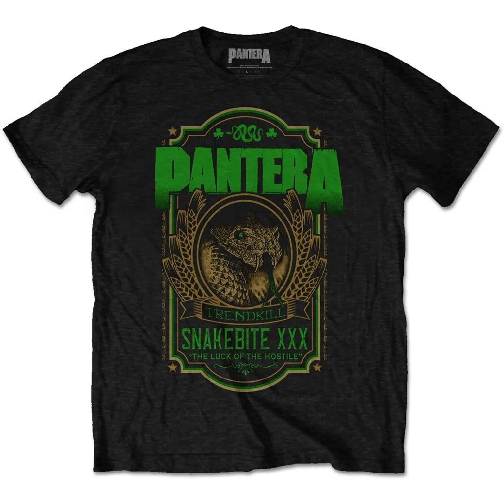 Album artwork for Unisex T-Shirt Snakebite XXX Label by Pantera