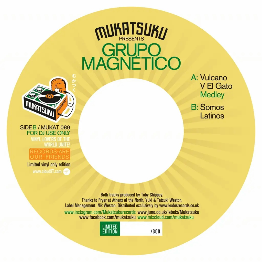 Album artwork for Vulcano V El Gato by Grupo Magnetico