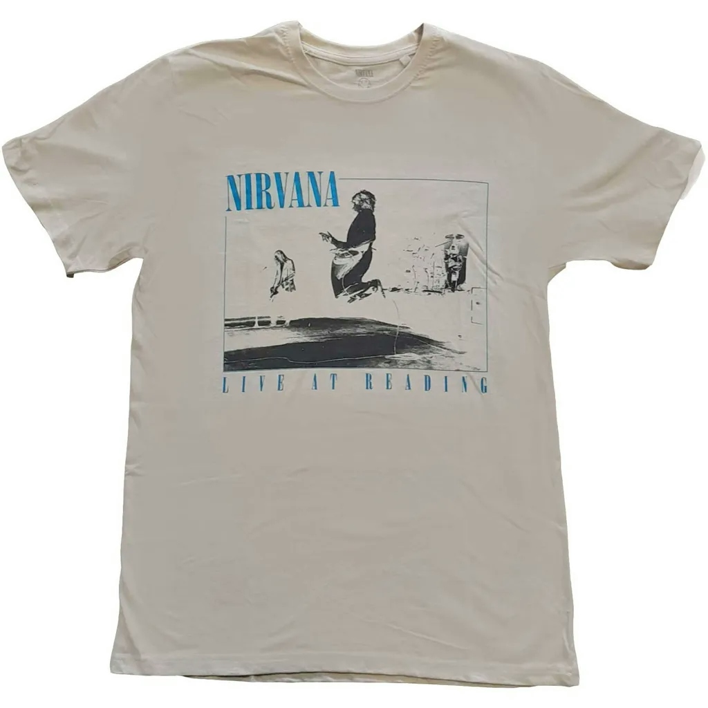 Album artwork for Unisex T-Shirt Live at Reading by Nirvana