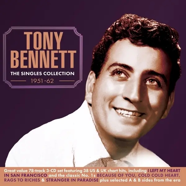 Album artwork for Singles Collection 1951-62 by Tony Bennett