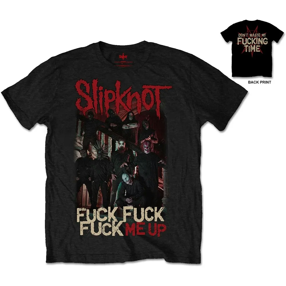 Album artwork for Unisex T-Shirt Fuck Me Up Back Print by Slipknot