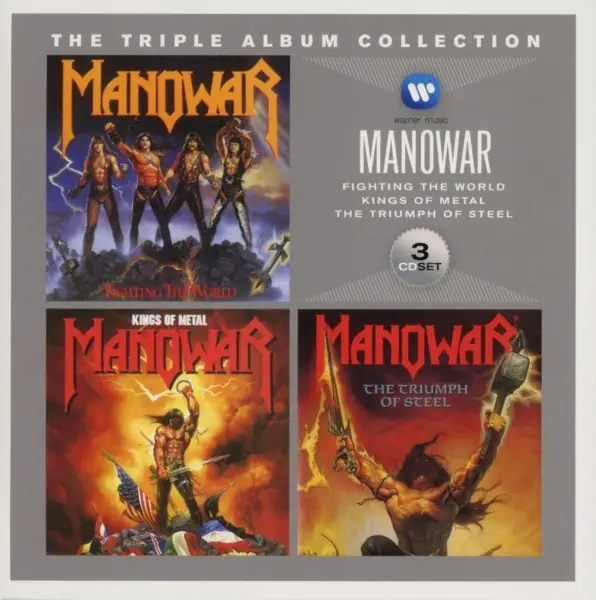 Album artwork for The Triple Album Collection by Manowar