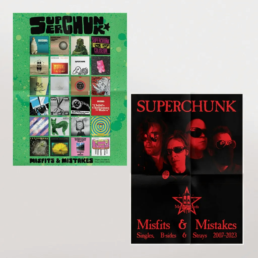 Album artwork for Misfits & Mistakes: Singles, B-sides & Strays 2007–2023 by Superchunk