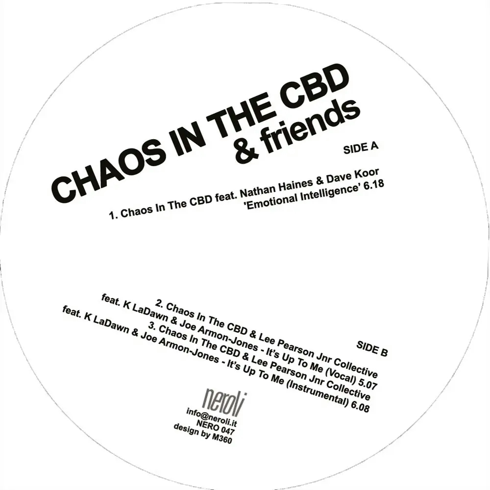 Album artwork for Emotional Intelligence / It's Up To Me by Chaos In The CBD